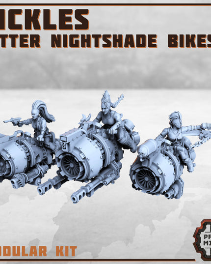 The Sickles - Bitter Nightshade Jet Bikes