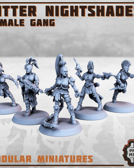 Bitter Nightshades Gang x5 (modular)