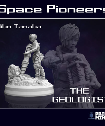 Niko Tanaka Character - Space Geologist - Space Pioneers Collection