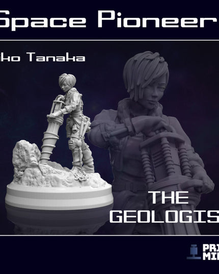 Niko Tanaka Character - Space Geologist - Space Pioneers Collection
