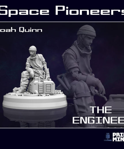 Noah Quinn Character - Space Engineer - Space Pioneers Collection