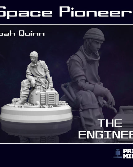 Noah Quinn Character - Space Engineer - Space Pioneers Collection