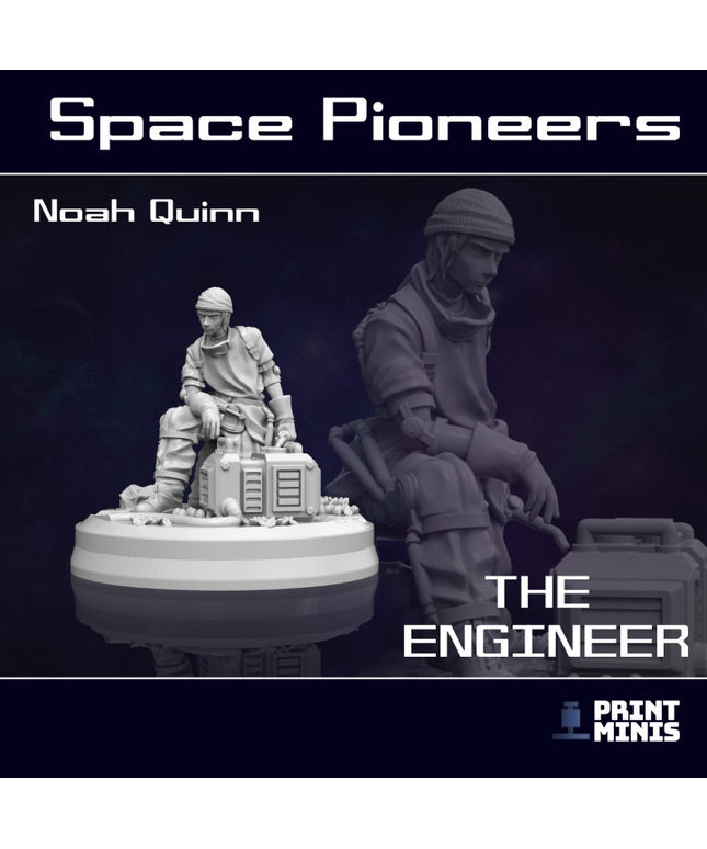 Noah Quinn Character - Space Engineer - Space Pioneers Collection