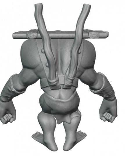 Ogre Hulk 80mm- includes pre-supported version - 1 Figure