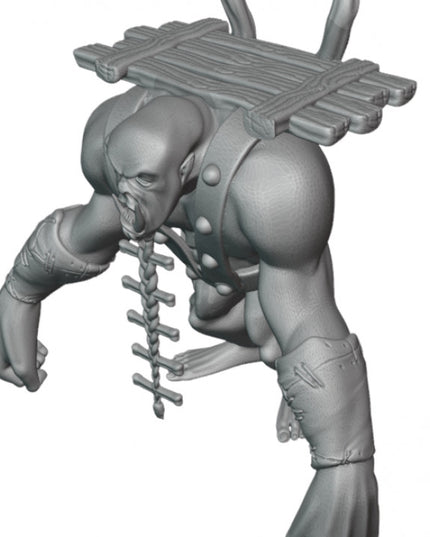 Ogre Hulk 80mm- includes pre-supported version - 1 Figure