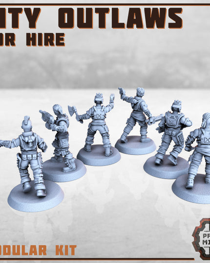 Outlaw Gang x5 (modular)