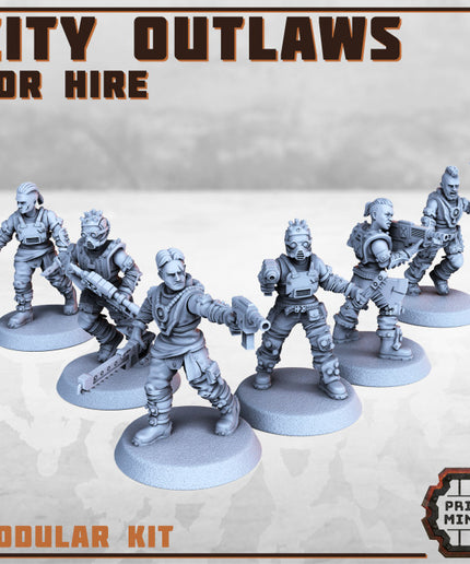 Outlaw Gang x5 (modular)