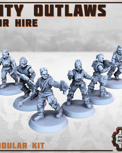 Outlaw Gang x5 (modular)