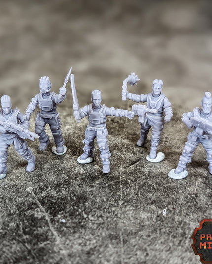 Outlaw Gang x5 (modular)