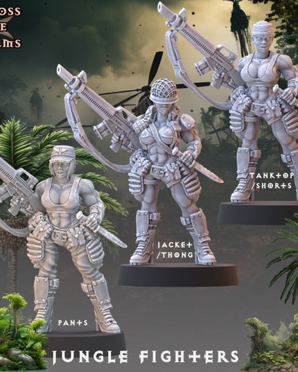 Jungle Fighters (15 FIGURES)