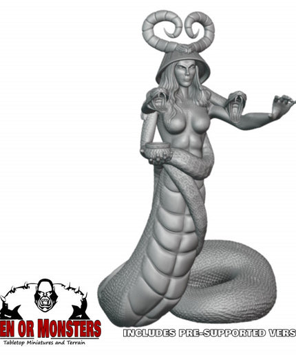 Pharika snake goddess - 1 Figure