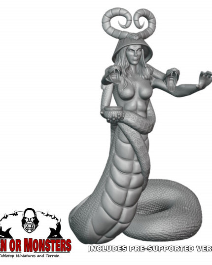 Pharika snake goddess - 1 Figure