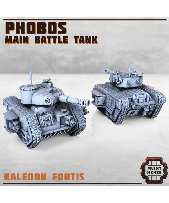 Phobos Main Battle Tank - Kaledon Fortis