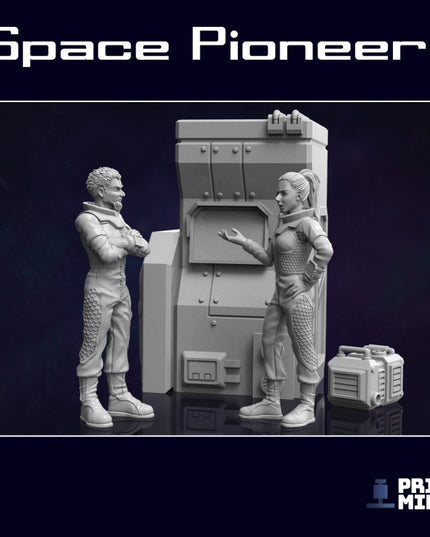 Space Colonisation Machines - Terrain - Space Pioneers Collection