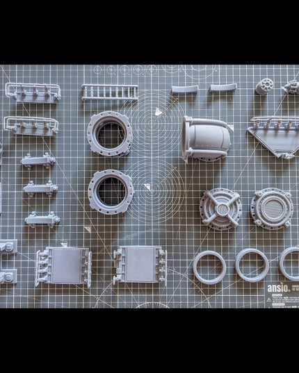 Modular Arteria Pipeline & Oil Mining Machines - The Iron Guard Collection