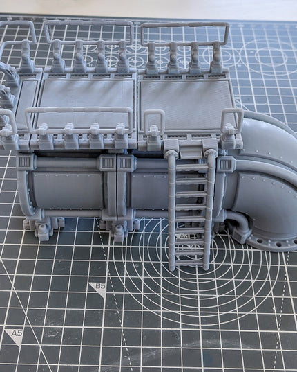 Modular Arteria Pipeline & Oil Mining Machines - The Iron Guard Collection