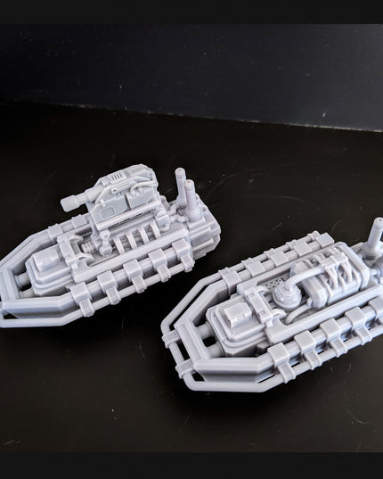 The Piranhas - Drone Defence Boats - Space Pirates Collection