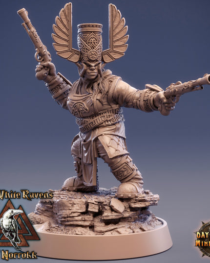 Pistolier Kranka Doubleshot - The White Ravens of Norrokk