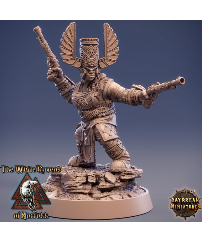 Pistolier Kranka Doubleshot - The White Ravens of Norrokk