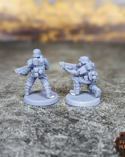 Plasma Rifle Troops x2