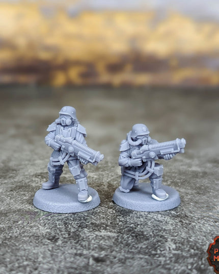 Plasma Rifle Troops x2
