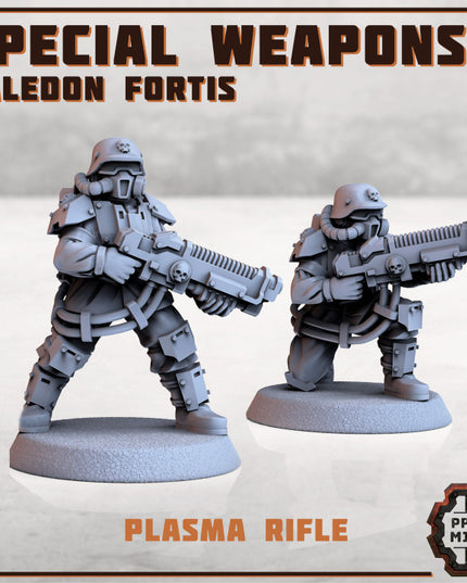 Plasma Rifle Troops x2