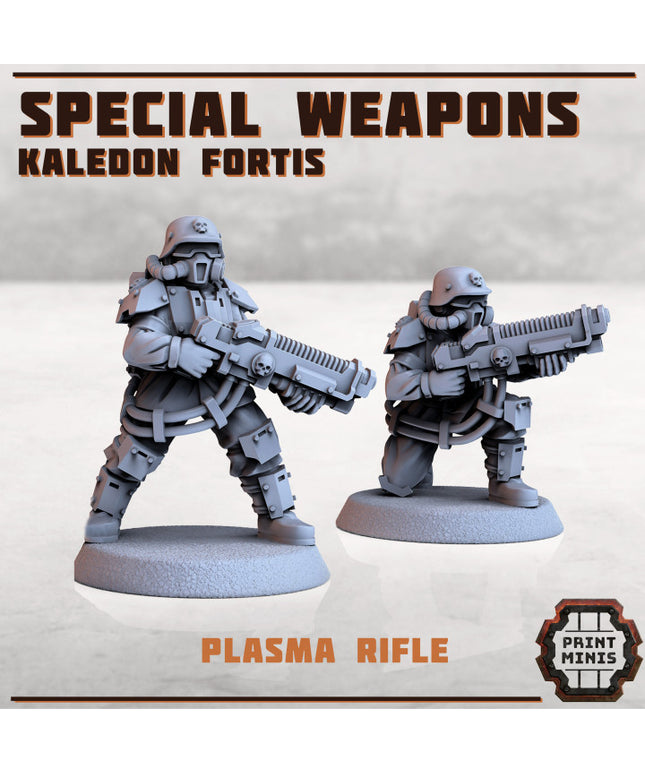 Plasma Rifle Troops x2