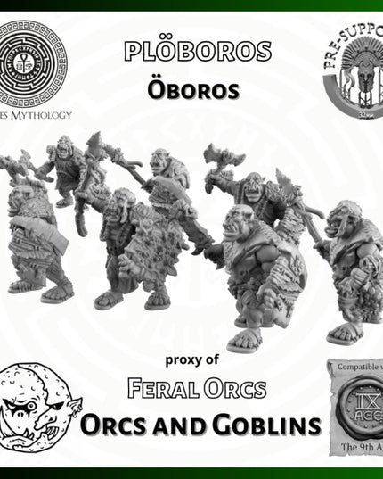 Orcas and Goblins  , oboros, Ploboros ,7 Figure