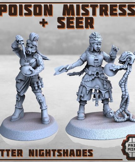 Poison Mistress + Seer - Bitter Nightshades