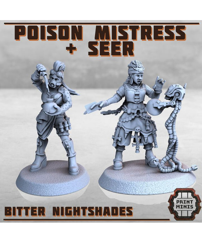 Poison Mistress + Seer - Bitter Nightshades
