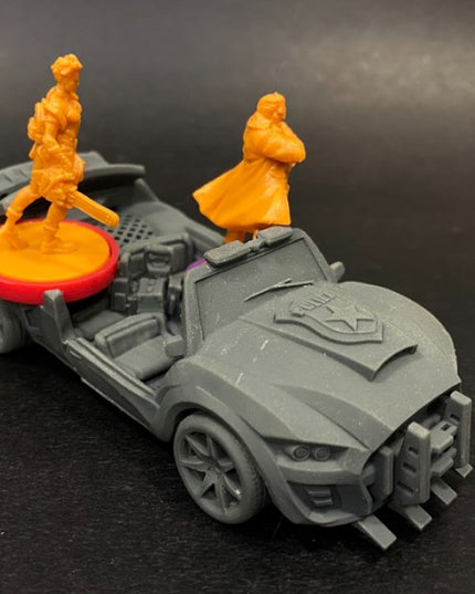 Police Car Zombie Trampler