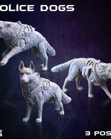 Police Dogs x3 - Raid in Zadorn Collection