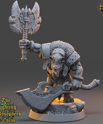 Polus Greatblade - The Fighting Philosophers of Corm