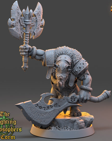 Polus Greatblade - The Fighting Philosophers of Corm