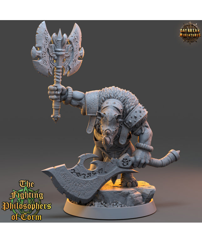Polus Greatblade - The Fighting Philosophers of Corm