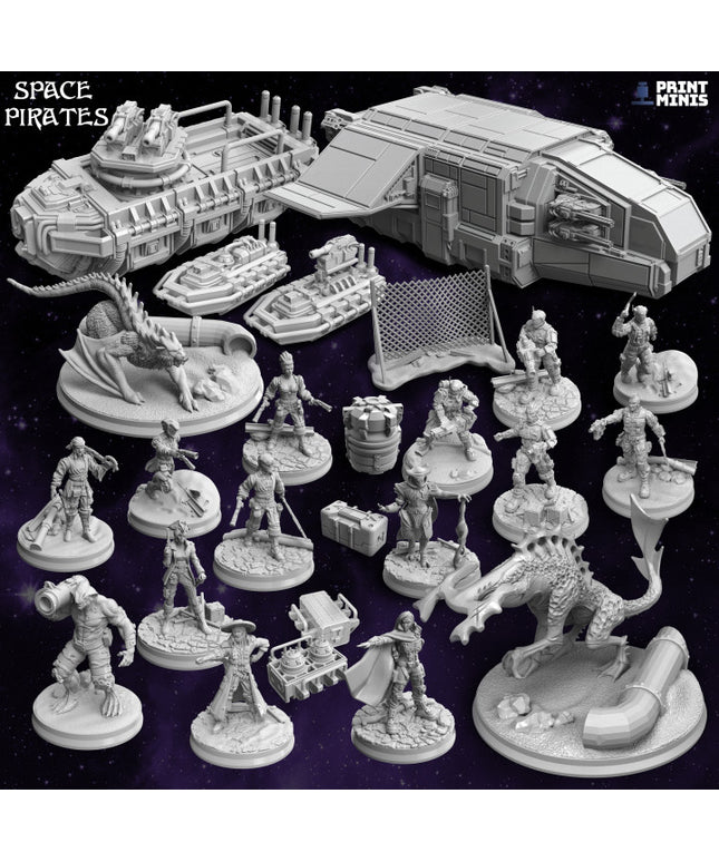 Space Pirates Collection - 2 rival pirate crews, 1 dangerous exchange!