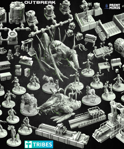 Outbreak in an Evil Lab! - Escape the infected monsters & contain the fungal outbreak!