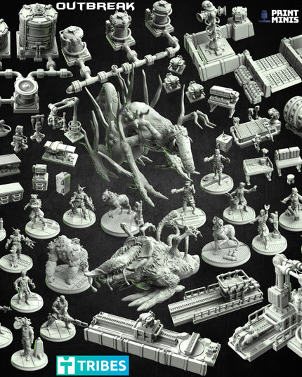 Outbreak in an Evil Lab! - Escape the infected monsters & contain the fungal outbreak!