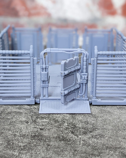 Prison Walls and Floors Kit - Narok Prison Collection