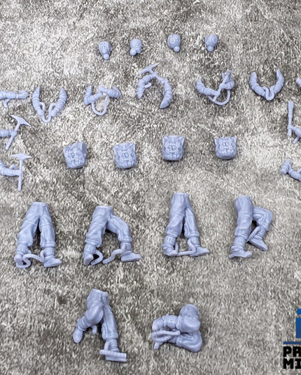 Lunar Prisoners - Modular Inmate Rebellion - Narok Prison Collection