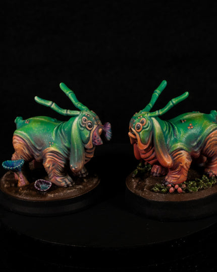 Alien Planet Bases - 17 miniatures - Space Pioneers Collection