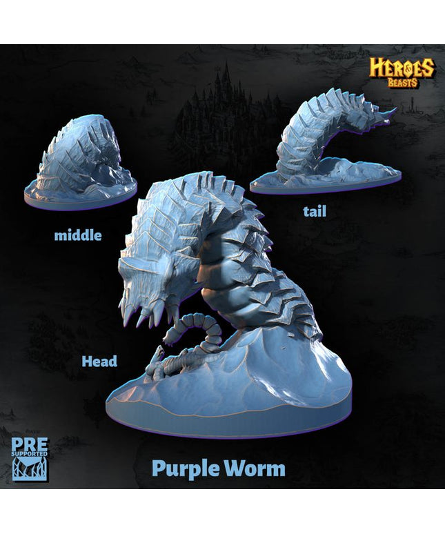 Purple worm