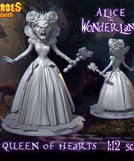 Alice in Wonderland 1/12 Scale / Queen of hearts