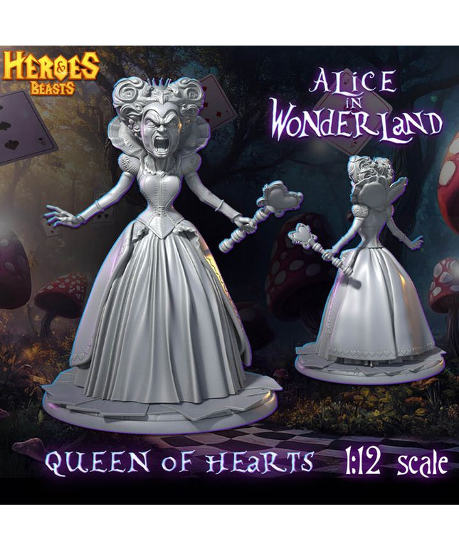Alice in Wonderland 1/12 Scale / Queen of hearts