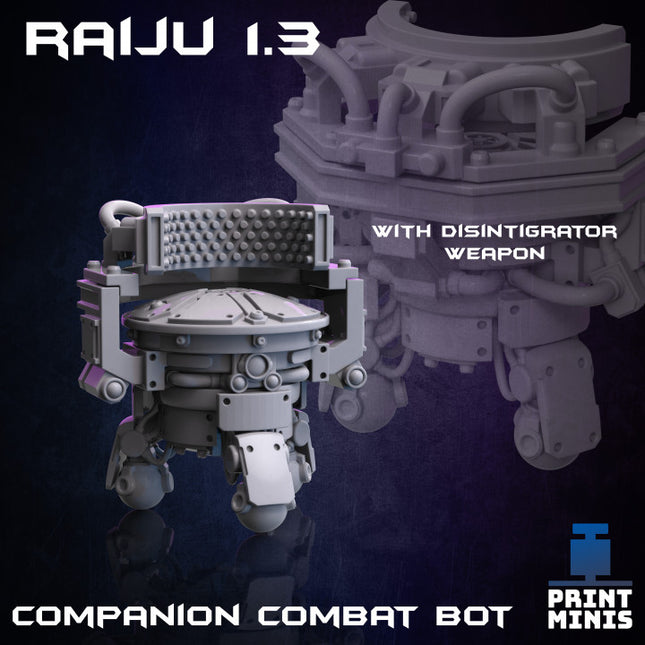 Raiju Defence Robots x2 - Bounty Hunter Collection