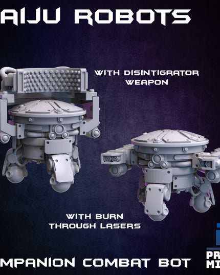 Raiju Defence Robots x2 - Bounty Hunter Collection