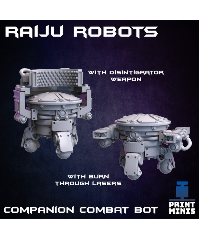 Raiju Defence Robots x2 - Bounty Hunter Collection