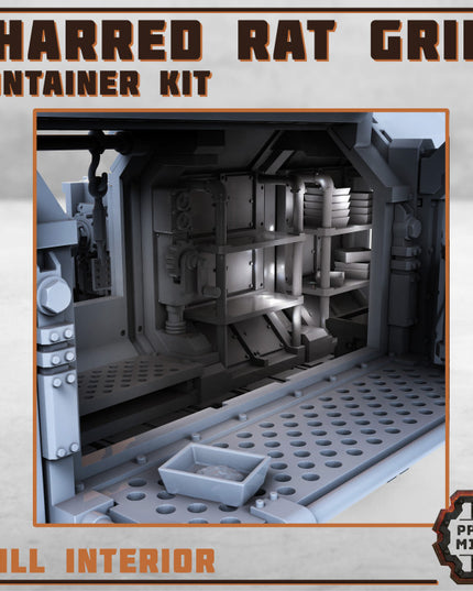 Charred Rat Grill - Container Kit