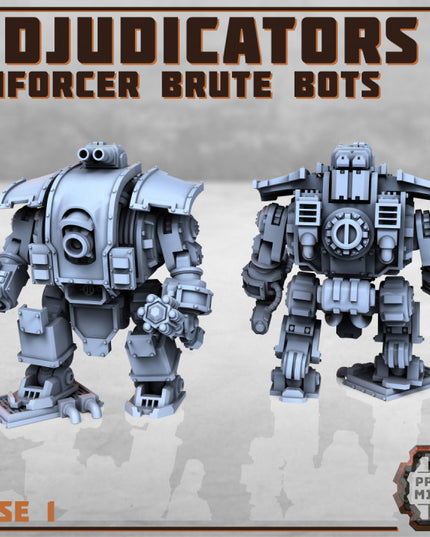 Adjudicators - Enforcer Brute Robots x3