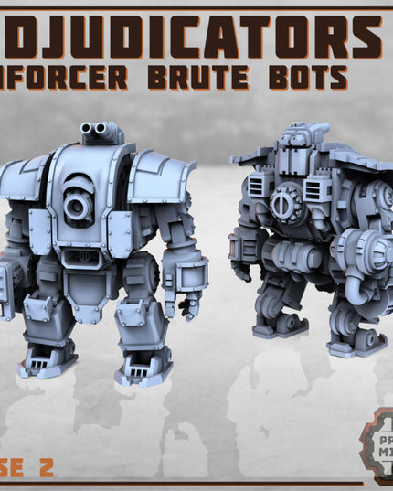 Adjudicators - Enforcer Brute Robots x3